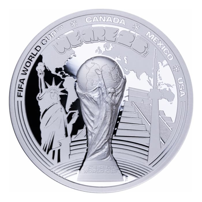 洋楽 Dominion/souls redemption FATHER FROST 2026 1 oz $5 Pure Silver Proof Coloured Coin