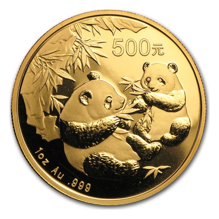 2006 中國熊貓.999 金幣1盎司