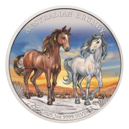 初登場2021最新銀貨2021 1 オンス Australia Brumby 初登場2021最新銀貨2021 1 オンス Australia Brumby