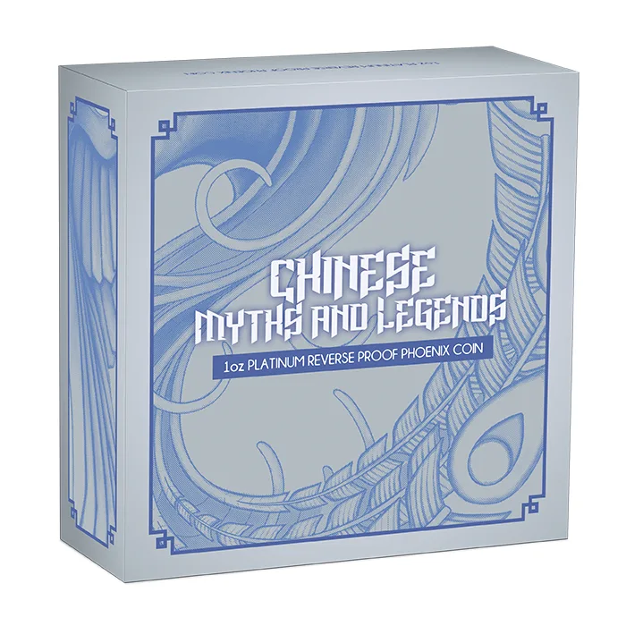 2023 1oz Australia Chinese Myths and Legends - Phoenix .9995
