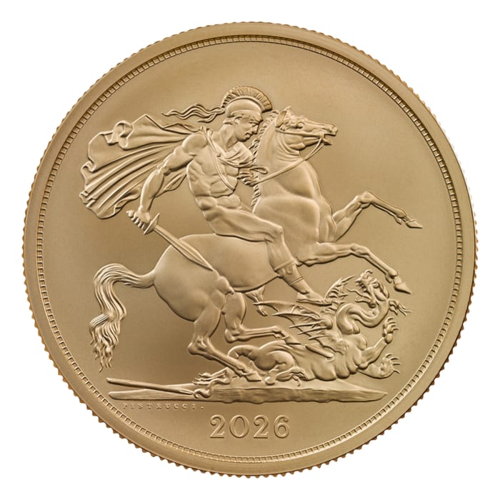 2026 英國五主權.9167金幣39.94克
