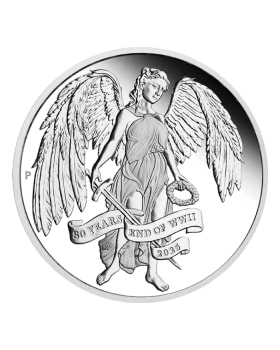 2025 1/4oz Australia 80th Anniversary End of WWII- Winged