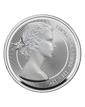 2026 28.28g Great Britain Portraits of Queen Elizabeth II - The First Effigy .925 Silver Proof Coin