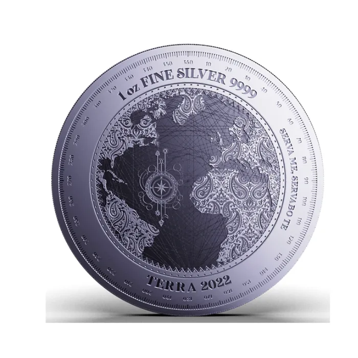 2022 1 oz Tokelau Terra .9999 Silver Coin