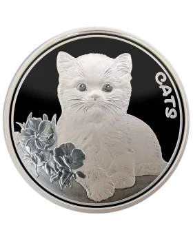 2023 1 oz Fiji Cats .999 Gold Proof-like Coin 2023 1 oz Fiji Cats .999 Gold Proof-like Coin