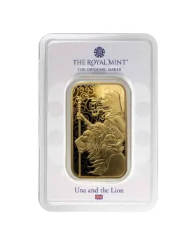 1 oz The Royal Mint Britannia .9999 Gold Bar (Certi-Card)