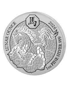 2014年 Lunar Series II 1 oz typeset 馬 2014年 Lunar Series II 1 oz typeset 馬の通販 by ヒグマ's