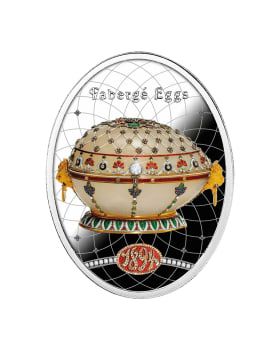 2025 16.81g Niue Faberge Eggs Series - Rocaille Egg .999 Silver