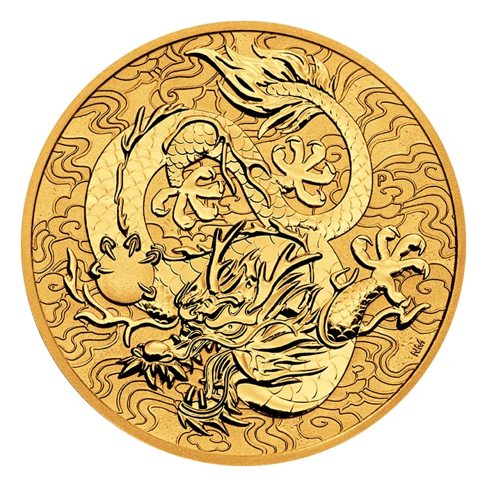 Buy 2022 1 oz Australia Chinese Myths and Legends Dragon .9999