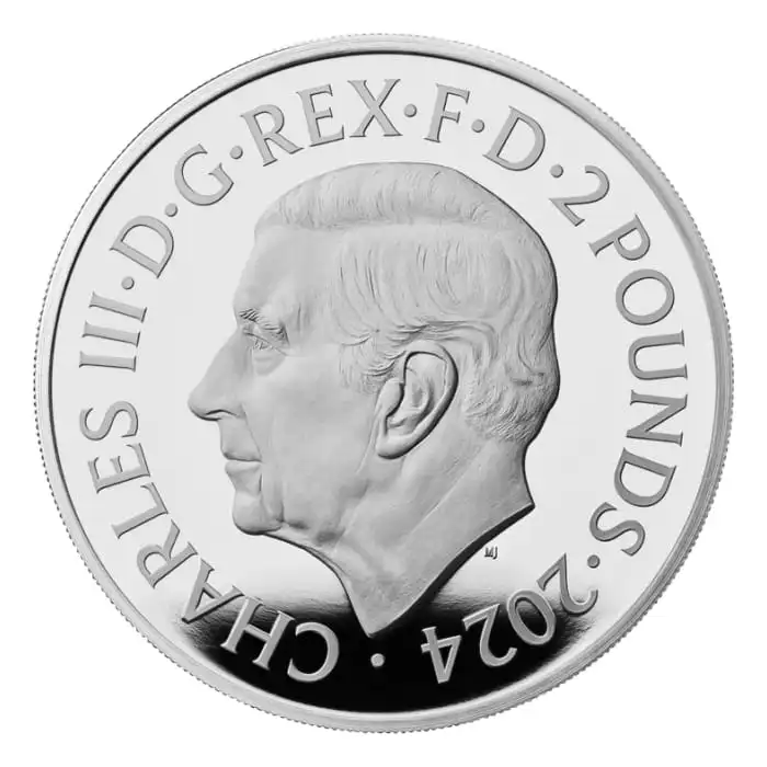 2024 英國不列顛女神.999精鑄銀幣1盎司