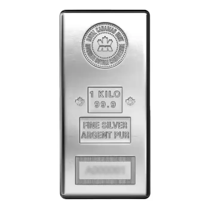 加拿大皇家鑄幣廠.999銀條1公斤