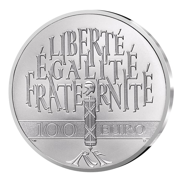 2026 45 gram France The French Genius - Genius of Liberty .900
