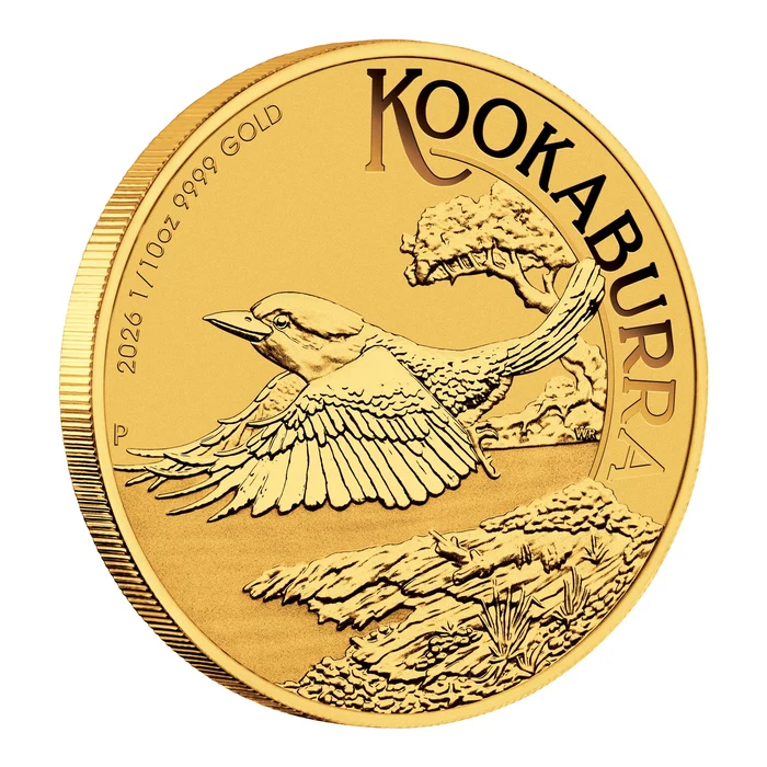 2026 澳洲笑翠鳥.9999金幣1/10盎司