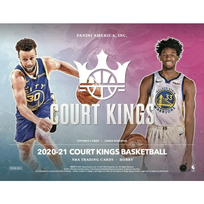 2020-21 Panini Court Kings Basketball Hobby Box