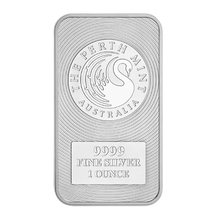 澳洲柏斯鑄幣廠.9999袋鼠銀條1盎司