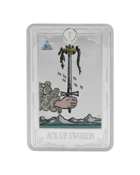 2024 1oz Niue Tarot Cards XV - The Devil .999 Silver Proof Coin