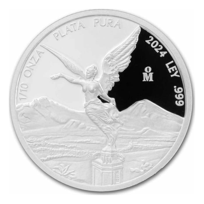 2024 墨西哥天使.999 精鑄銀幣1/10盎司