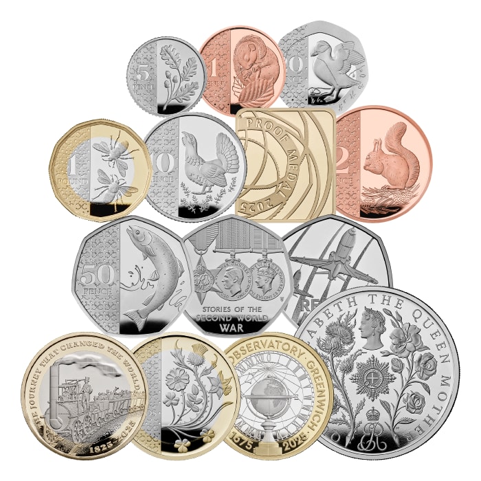 送料無料 百貨店 CR25AnnualSetCuPF14CS_Rev_vsob 貨幣
