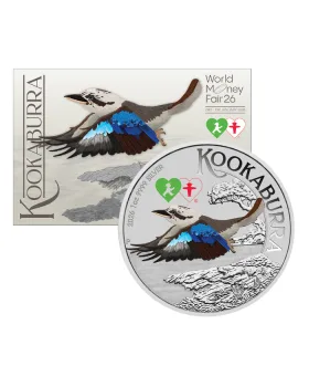 2018 1 oz Australia Kookaburra .9999 Silver Coin BU