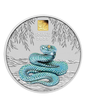 2025 1oz Australia Lunar Series III - Year of the Snake