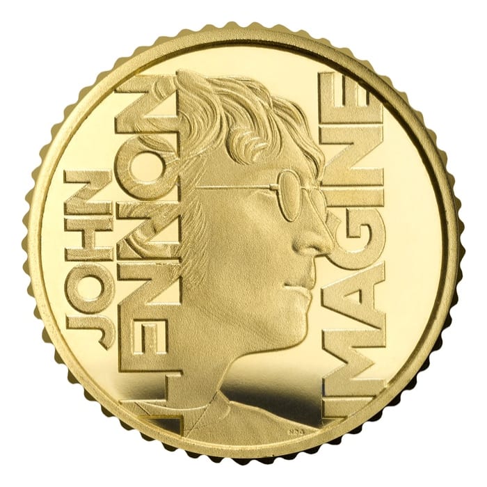 2025 1/40oz Great Britain Music Legends - John Lennon .9999