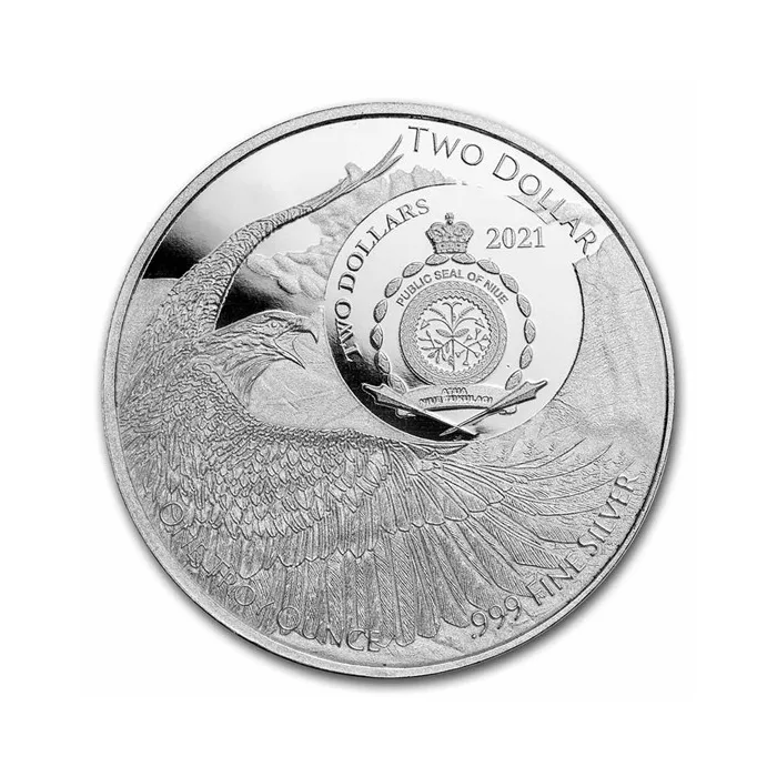 2021 1oz Niue PCGS 35 Anniversary .999 Silver Proof Coin