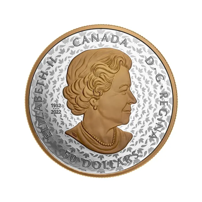2024 5oz Canada Peace Dollar .9999 Silver Ultra High Relief