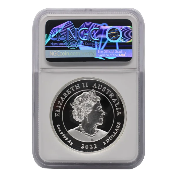 2022 2oz Australia Chinese Myths and Legends Phoenix 9999 Silver