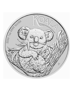 2026 1oz Australia Koala .9999 Silver BU Coin