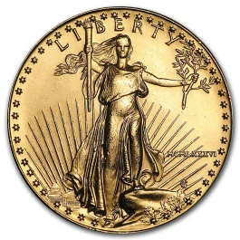 1986 美國鷹揚.9167 金幣1盎司(MCMLXXXVI)