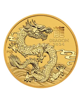 2024.11.15最新作品　黄金龍牙 150g_gold_proof_dragon_rev_qve