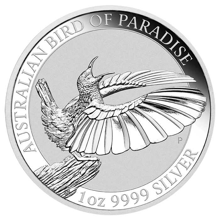 購買2018澳洲天堂鳥9999銀幣1盎司