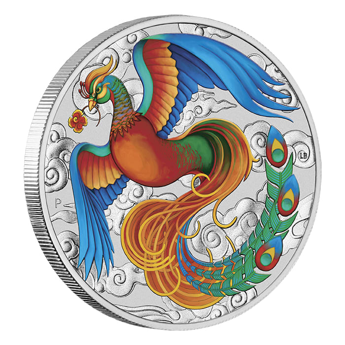 2022 1oz Australia Chinese Myths and Legends - Phoenix .9999