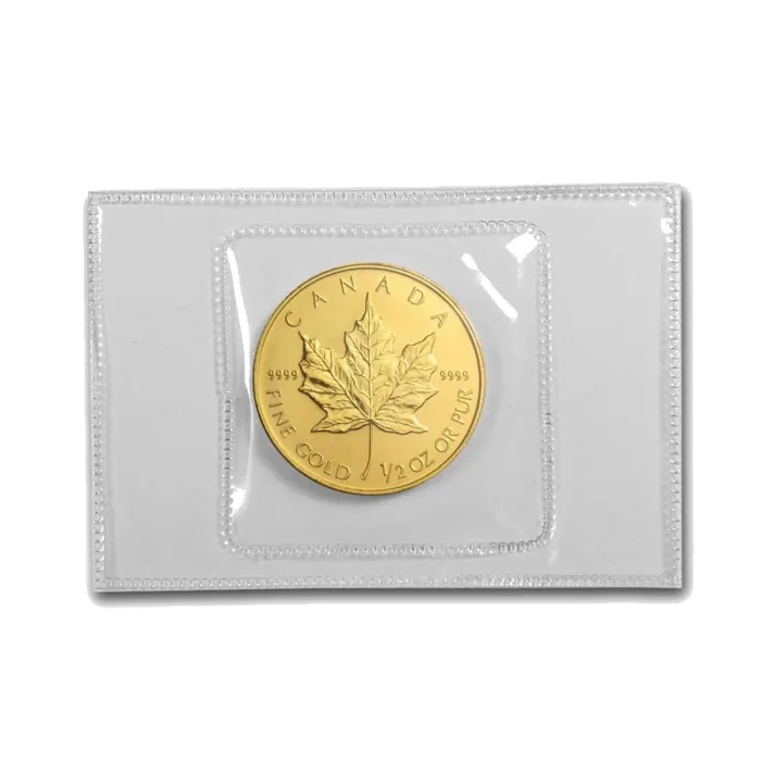 2005 1/2 oz Canada Maple Leaf .9999 Gold Coin