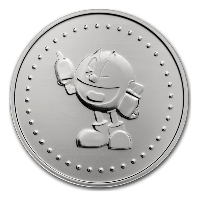 食鬼遊戲代幣.999 銀章1盎司