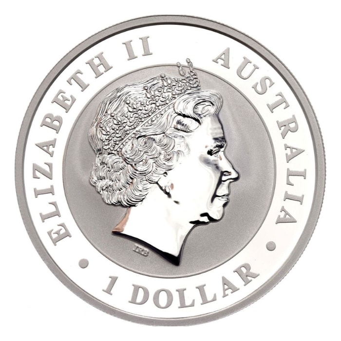 2014 1 oz Australia Stock Horse .999 Silver Coin BU