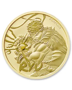 2022 1 oz Tuvalu Street Fighter - Ryu 9999 Silver BU Coin 2022 1 oz Tuvalu Street Fighter - Ryu 9999 Silver BU Coin
