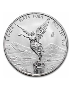 2025 1 oz Mexico Libertad .999 Silver Reverse Proof Coin