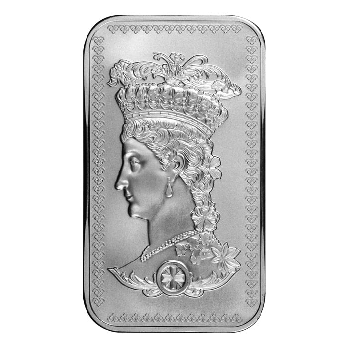 2024 1 oz Gothic Crown .999 Silver Bar