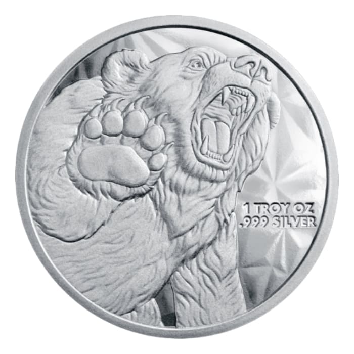 金州鑄幣廠牛熊.999銀章1盎司