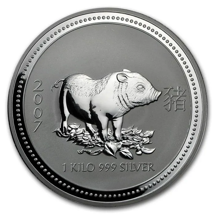 【お試し価格！】 2007-australia-1-kilo-silver- 工芸品