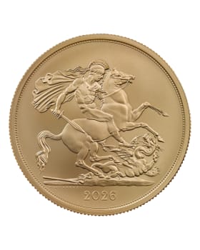 2026 7.988gram Great Britain The Sovereign .999 Silver Proof Coin
