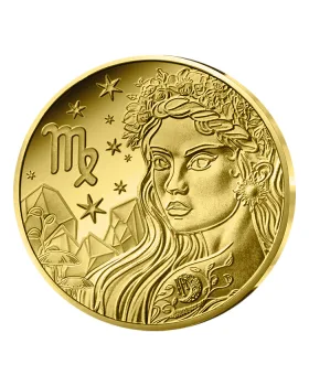 2026 0.5 gram France Astrological Signs - Gemini .999 Gold Proof Coin