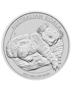 2012 1kg Australia Koala .999 Silver Coin