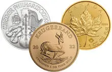 Popular Gold & Platinum Bullion