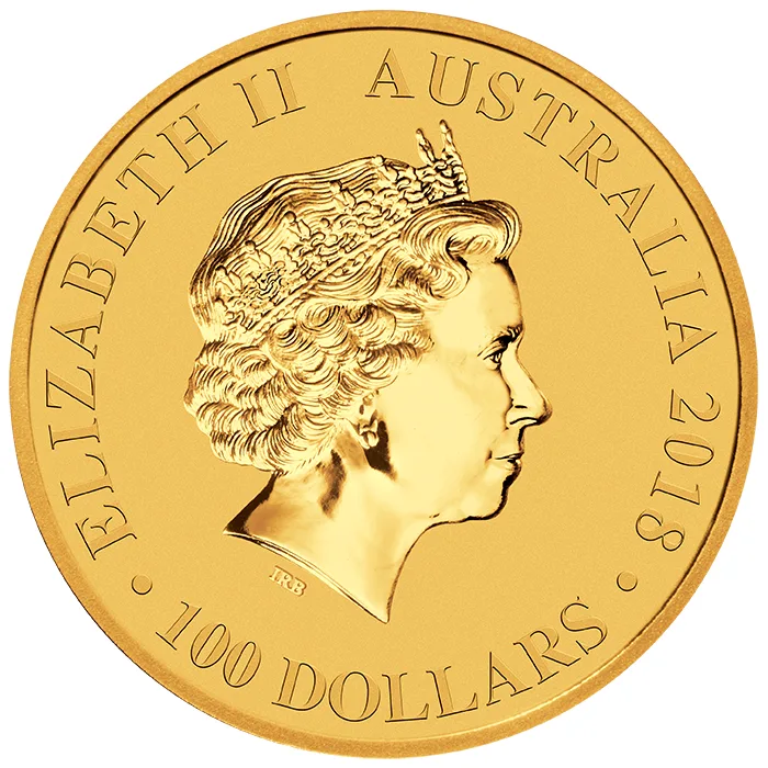 2018 1 oz Australia Bird of Paradise .9999 Gold Coin