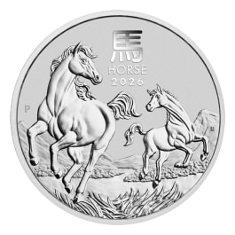 Australia 1 Kilo 2026 Lunar Horse Silver Coin | .9999 Silver
