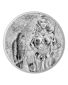 Germania 2025 – Pièce 1 Oz Argent Pur 999/1000 Germania Mint Avec Certificat – Édition Limitée 15 000 Exemplaires