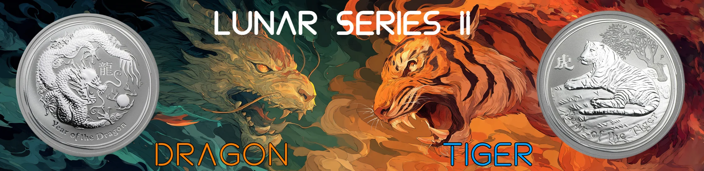 Lunar Series II - Tiger Dragon