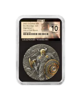 1 oz Legendary Warriors: Alexander The Great .999 Silver BU